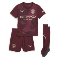 Manchester City Jack Grealish #10 3rd trikot Kinder 2024-25 Kurzarm (+ Kurze Hosen)